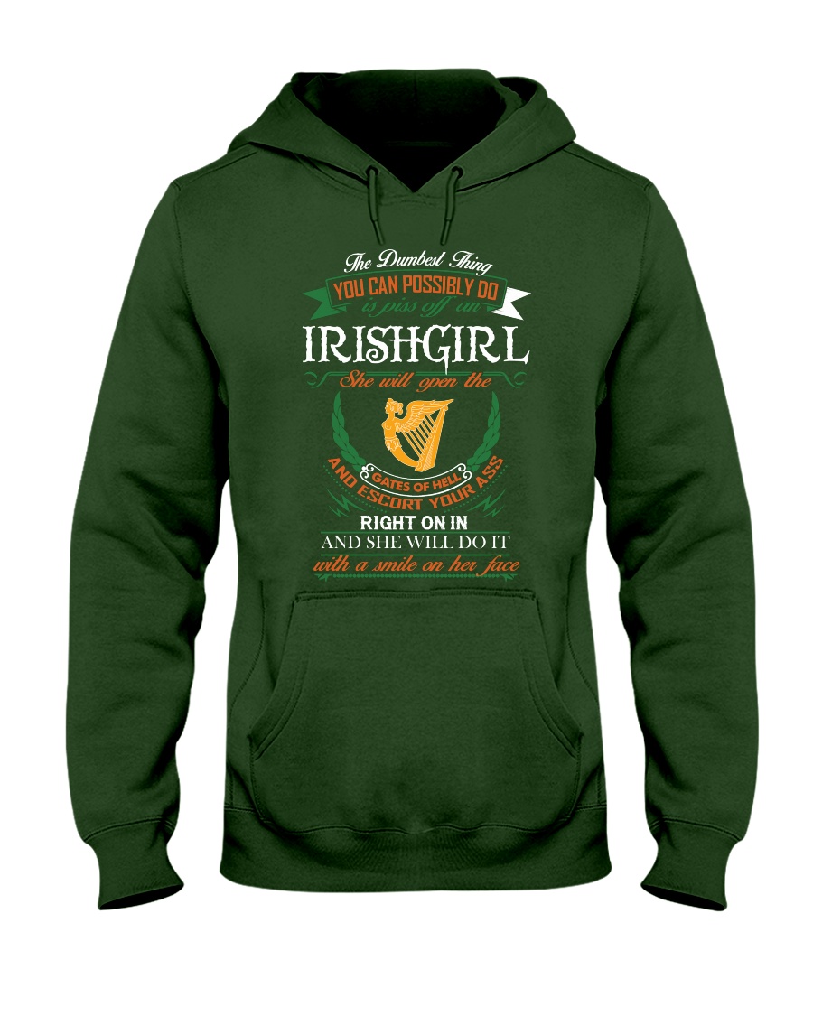 Irish Girl Hooded Sweatshirt