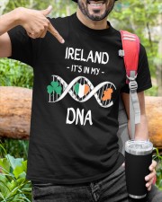 Ireland It's In My DNA Classic T-Shirt custom-t-shirts-classic-lifestyle-front-387
