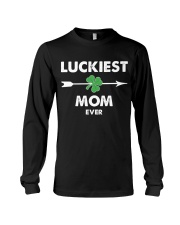 Luckiest Mom Ever Long Sleeve Tee thumbnail