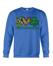 Peace Love Irish Crewneck Sweatshirt tile