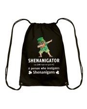 Shenanigator Dabbing Drawstring Bag thumbnail