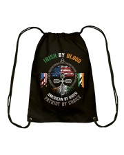 Irish American Patriot By Choice Drawstring Bag tile