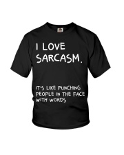 I Love Sarcasm Youth T-Shirt thumbnail