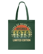 Born November 1979 Limited Edition Bday Gifts 40t Tote Bag thumbnail