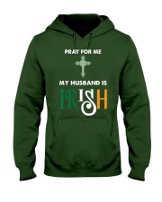 My Husband is Irish Hooded Sweatshirt thumbnail