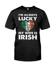 Lucky My Wife Is Irish Premium Fit Mens Tee thumbnail