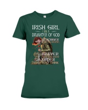Irish Girls Stronger Braver Premium Fit Ladies Tee tile