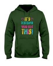 It's Test Day You Got This Funny Teacher Student Hooded Sweatshirt thumbnail
