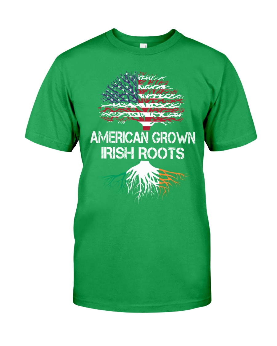 American Grown Irish Roots Classic T-Shirt