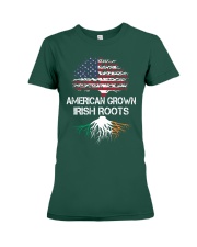 American Grown Irish Roots Premium Fit Ladies Tee thumbnail