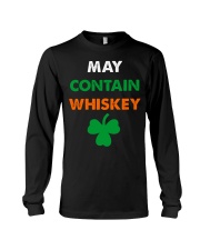 May Contain Whiskey Long Sleeve Tee thumbnail