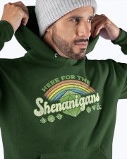 Here For The Shenanigans Hooded Sweatshirt apparel-hooded-sweatshirt-lifestyle-front-90