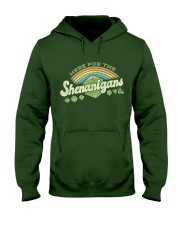 Here For The Shenanigans Hooded Sweatshirt front