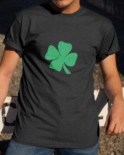 Irish Shamrock Classic T-Shirt v20 Classic T-Shirt apparel-classic-tshirt-lifestyle-28