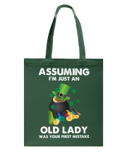 Assuming I'm Just an Old Lady Your First Mistake Tote Bag thumbnail