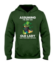 Assuming I'm Just an Old Lady Your First Mistake Hooded Sweatshirt thumbnail