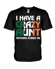 I have a crazy irish aunt V-Neck T-Shirt thumbnail
