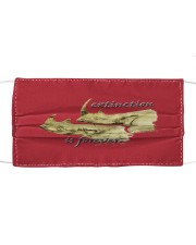 Gone with Extinction Cloth face mask thumbnail