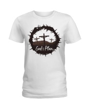 GOD'S PLAN Ladies T-Shirt tile