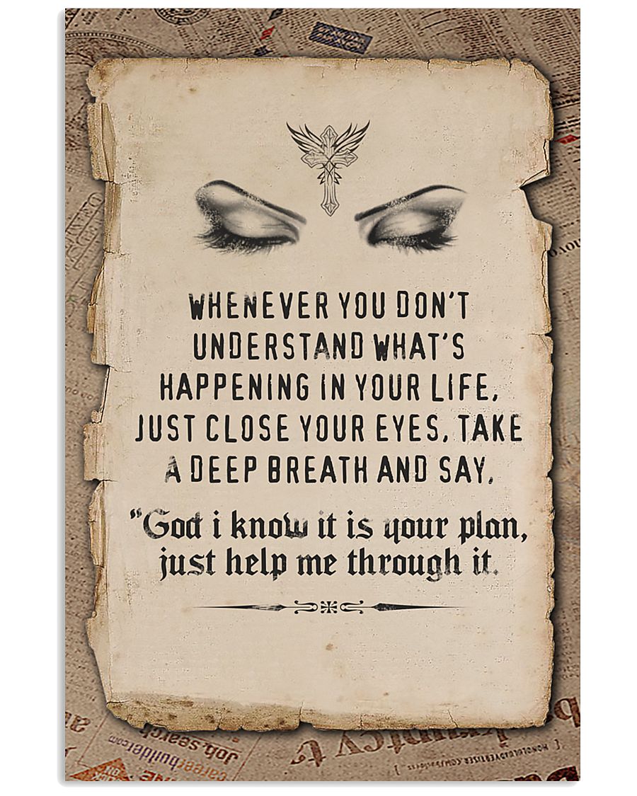 JUST CLOSE YOUR EYES 11x17 Poster