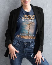 Jesus is the only reason i made it this far Classic T-Shirt custom-t-shirts-classic-lifestyle-front-405