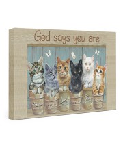 God Says You Are 24x16 Gallery Wrapped Canvas Prints front