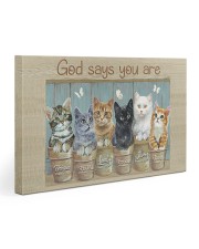 God Says You Are Gallery Wrapped Canvas Prints tile
