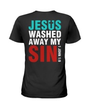 Jesus Washed Away My Sin Ladies T-Shirt tile