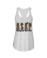Always stop and pray Ladies Flowy Tank tile