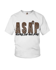 Always stop and pray Youth T-Shirt tile