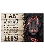 I am the Son of the King 36x24 Poster front