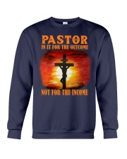 Pastor In it for the Outcome Crewneck Sweatshirt tile