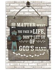 Don't let go of god's hand 11x17 Poster front