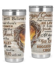 The old rugged cross 20oz Tumbler front