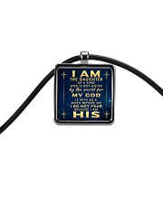 I AM THE DAUGHTER OF A KING Cord Rectangle Necklace thumbnail