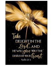 Take delight in the Lord 11x17 Poster front