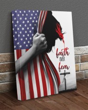 Faith Over Fear 16x20 Gallery Wrapped Canvas Prints aos-canvas-pgw-16x20-lifestyle-front-10