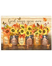 God Says You Are 17x11 Poster front