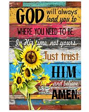 Just trust him and believe 11x17 Poster front