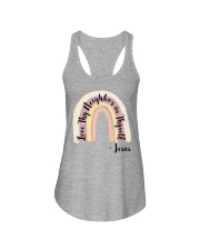 Love thy neighbor as thyself Ladies Flowy Tank tile