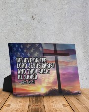 Acts 16:31 10x8 Easel-Back Gallery Wrapped Canvas aos-easel-back-canvas-pgw-10x8-lifestyle-front-02
