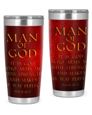 Man Of GOD 20oz Tumbler front