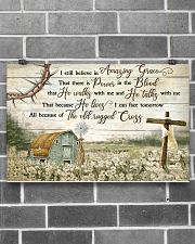 The old rugged Cross 17x11 Poster poster-landscape-17x11-lifestyle-18