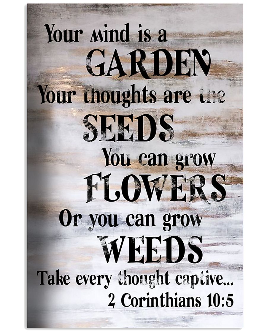 2 COR 10:5 11x17 Poster