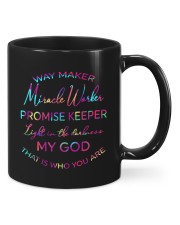 Way maker lyrics Mug front