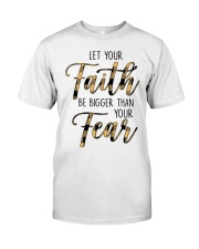 Let Your Faith Be Bigger Than Your Fear Premium Fit Mens Tee tile