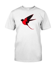 Red Cardinal Bird Classic T-Shirt thumbnail