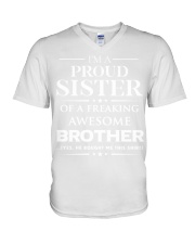 Proud Sister V-Neck T-Shirt thumbnail