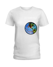 Travis Scott Astroworld Europe 18' Smiley World T- Ladies T-Shirt thumbnail