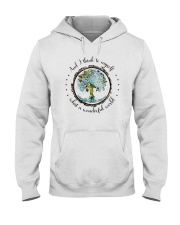 And i think to mysell Hooded Sweatshirt tile